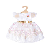 Heless poppenjurk prinses met kroon, 28-35 cm