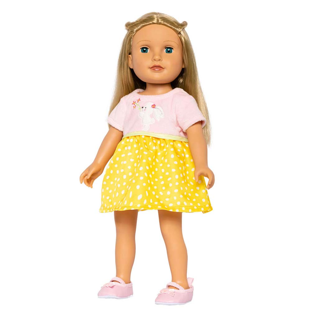 Poppenjurk Bunny Lou, 35-45 cm