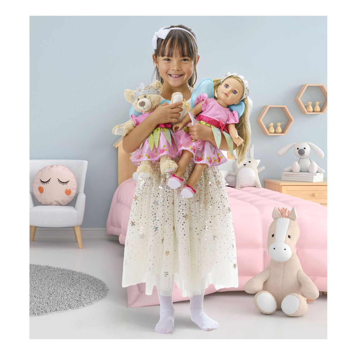 Heless poppenjurk prinses lillifee, 28-35 cm