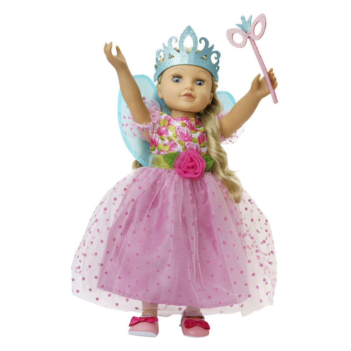 Heless poppenjurk prinses lillifee roze, 35-45 cm