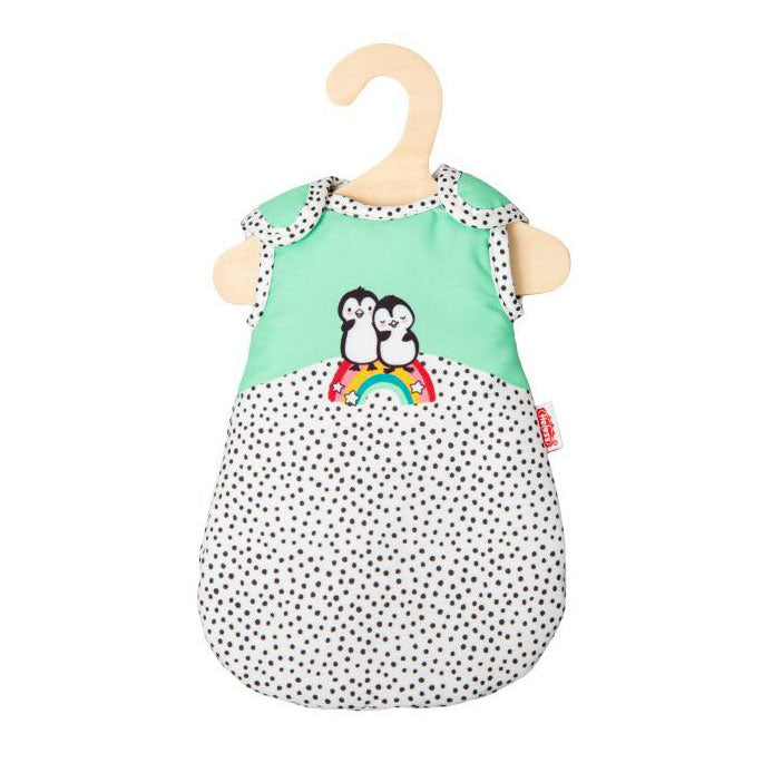 Heless poppen slaapzak pinguin, 20-25 cm
