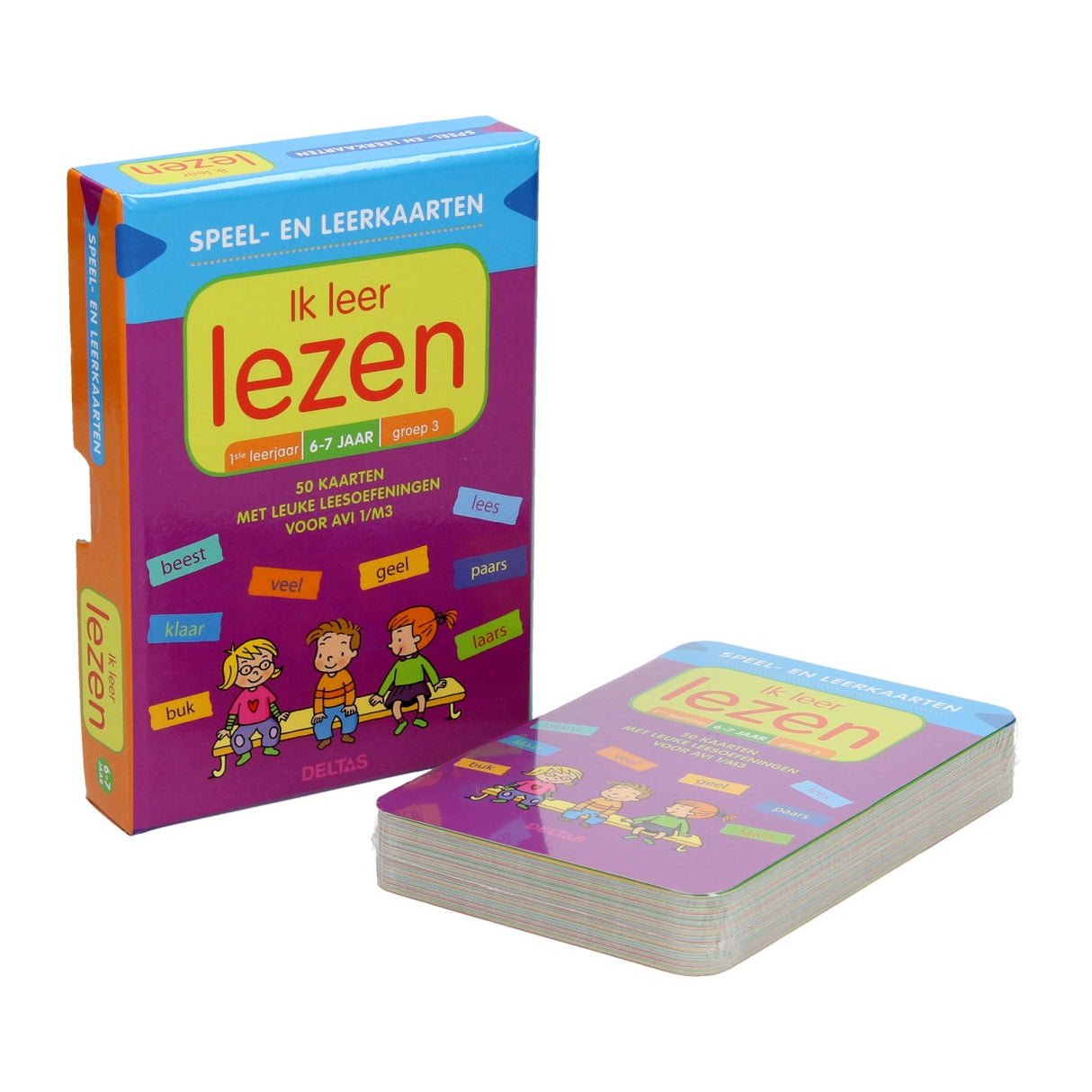 Deltas speel- en leerkaarten - ik leer lezen, groep 3