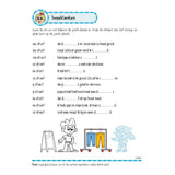 Deltas oefenboek met stickers - leuke leesoefeningen (6-7 jaar)