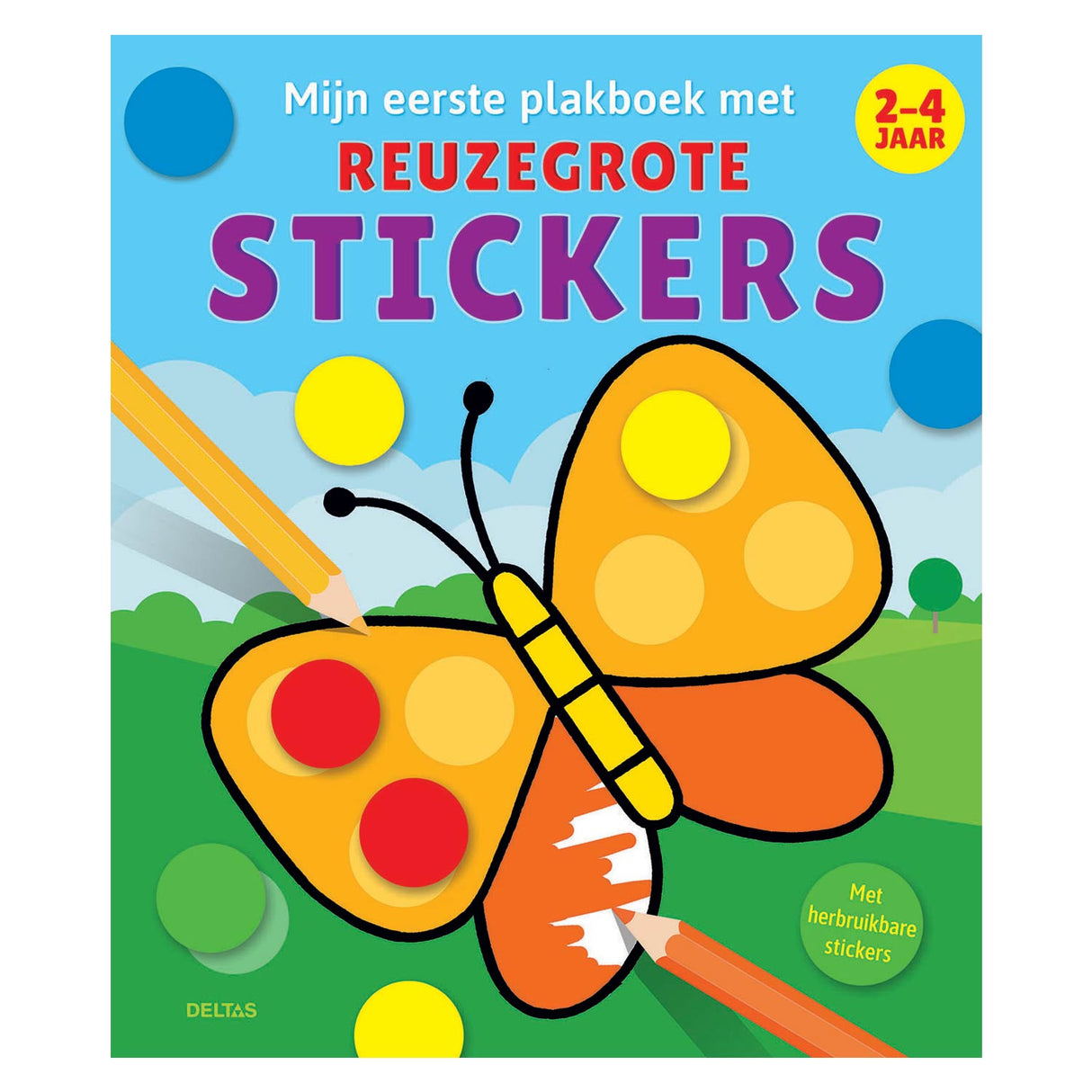 Deltas mijn eerste plakboek met reuzegrote stickers