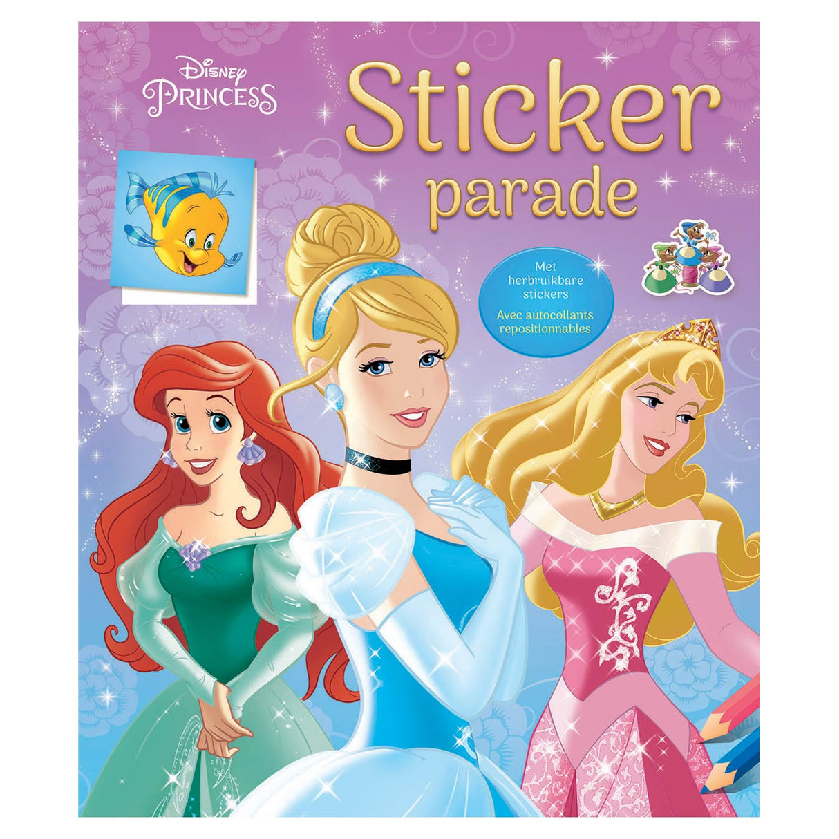Deltas disney prinses sticker parade