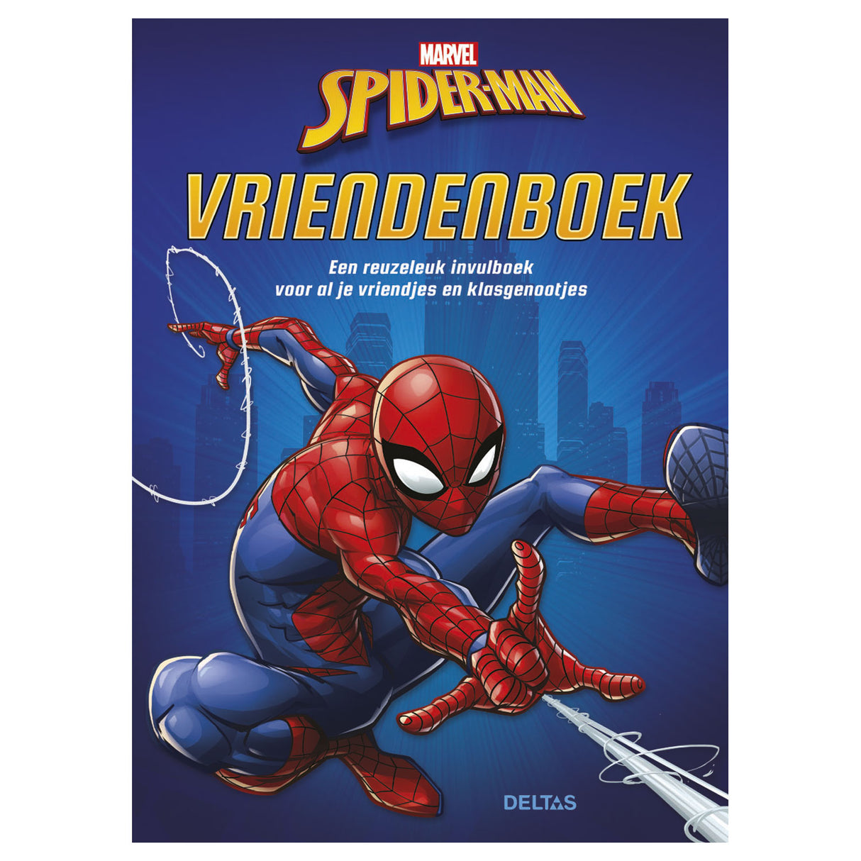 Deltas spiderman vriendenboek