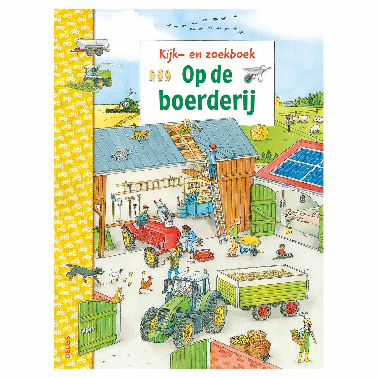 Deltas kijk- en zoekboek - op de boerderij