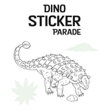 Deltas dino sticker parade
