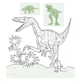 Deltas dino sticker parade