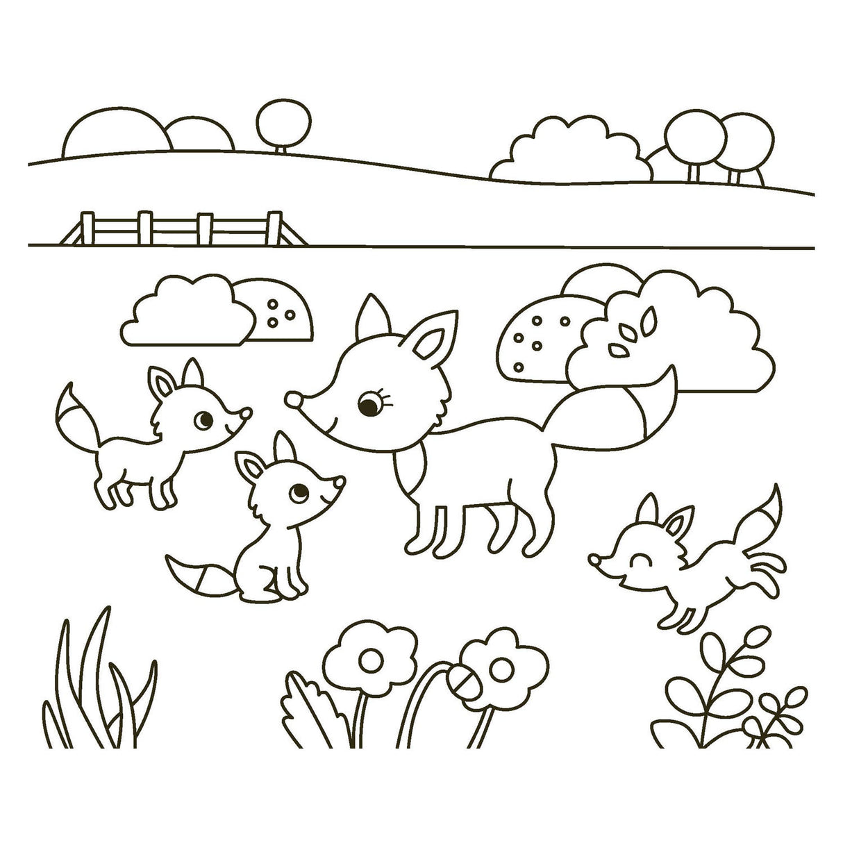 Deltas happy coloring - vrolijke dieren