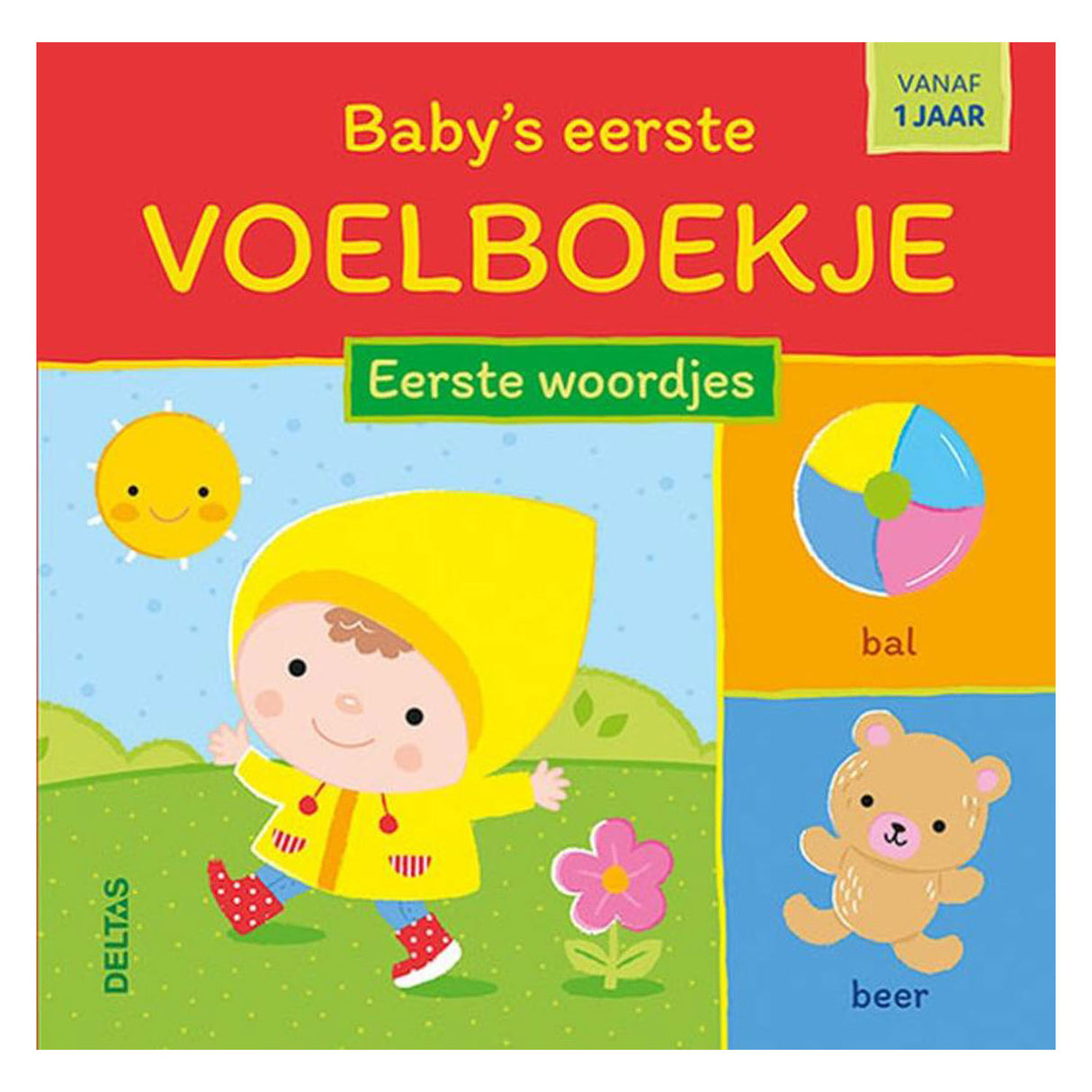 Deltas baby's eerste voelboekje - eerste woordjes