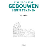 Deltas stap voor stap gebouwen leren tekenen hobbyboek