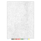 Deltas kleuren op nummer voor volwassenen - natuur kleurboek