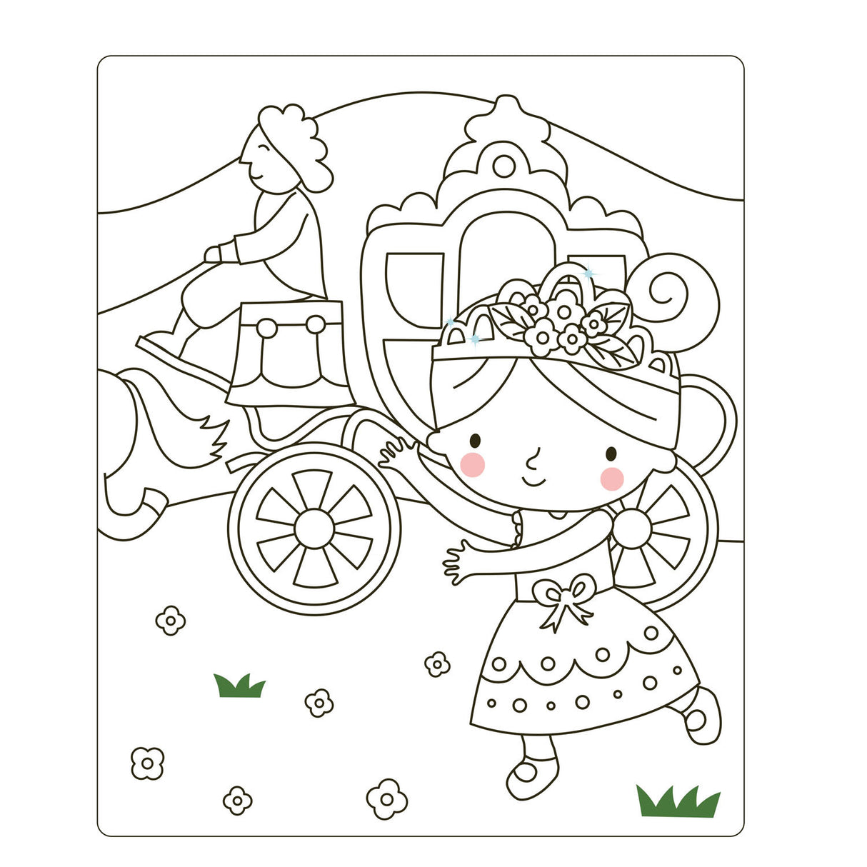 Deltas little princess sticker fun - aankleedpoppen stickerboek