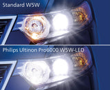 Philips hoofdlamp ultinon pro6000 w5w-led . lamp 12 v w5w-led