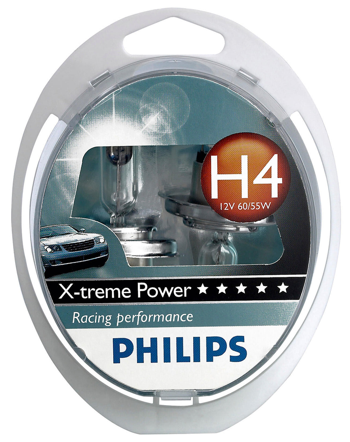 Philips hoofdlamp headlight bulb h4 base: p43t-38 12v60 55w
