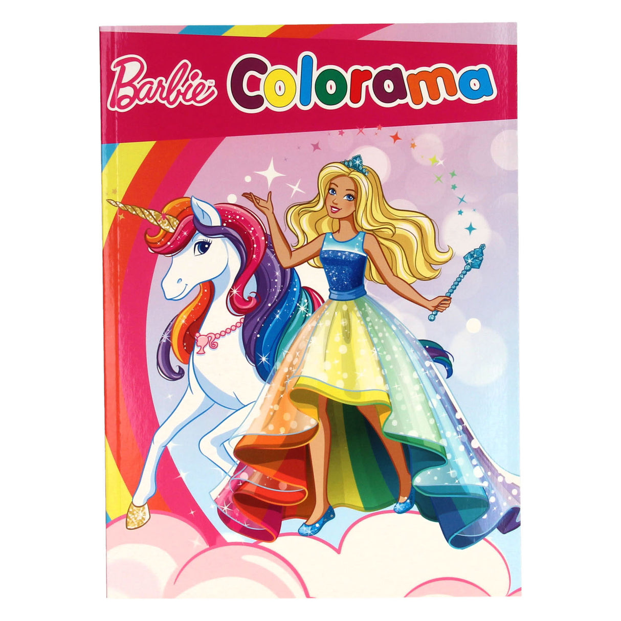Boek specials nederland bv barbie colorama kleurboek