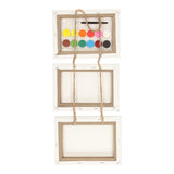 Canvas schilderset onderwaterwereld, set van 3 stuks
