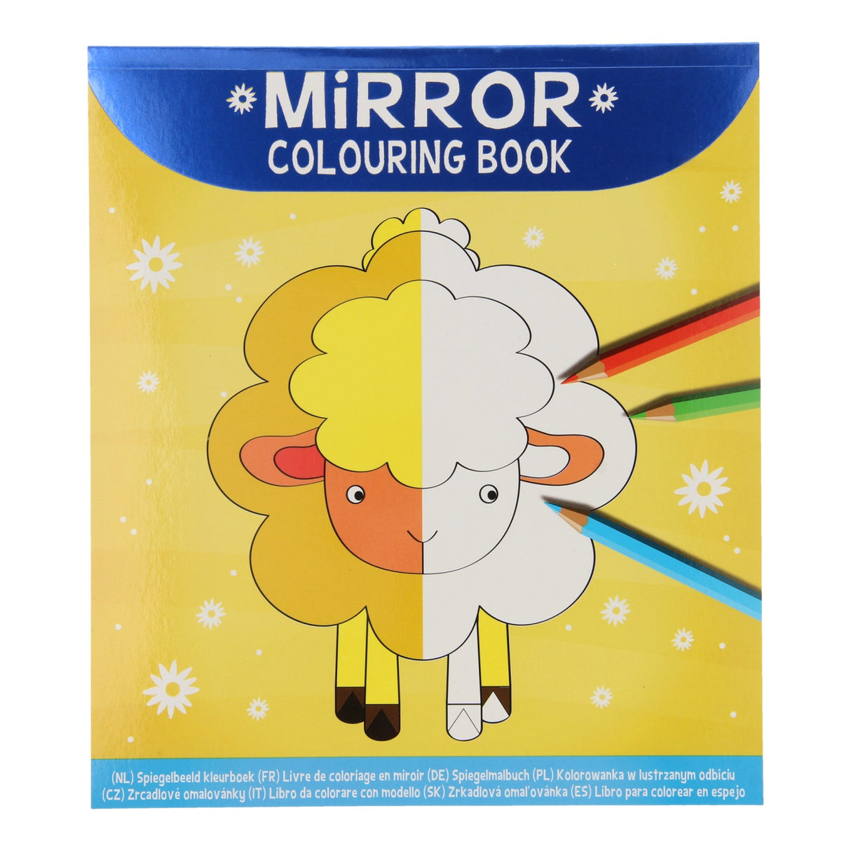 Kleurboek spiegelbeeld tekenen