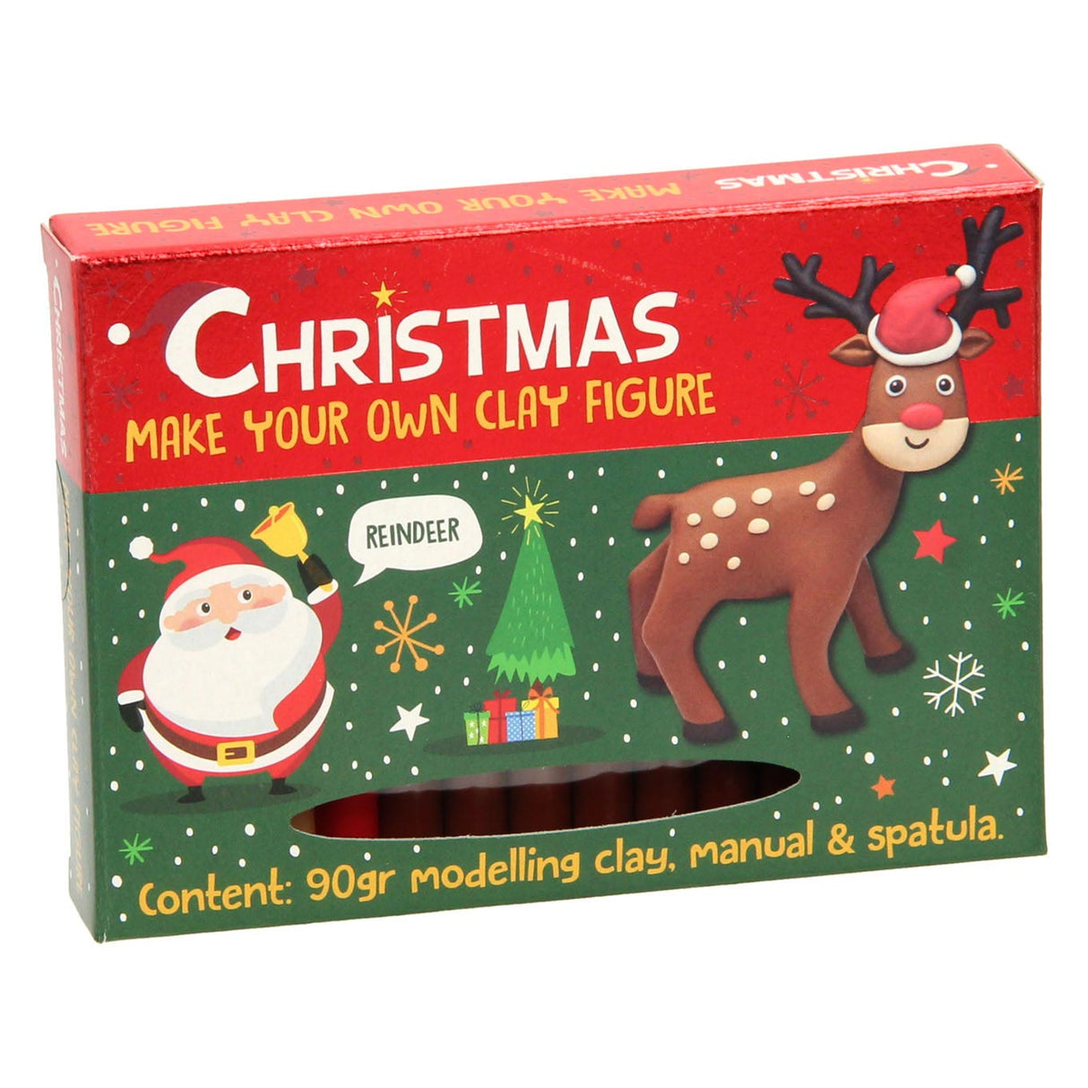 Maak je eigen Kleifiguur Kerst