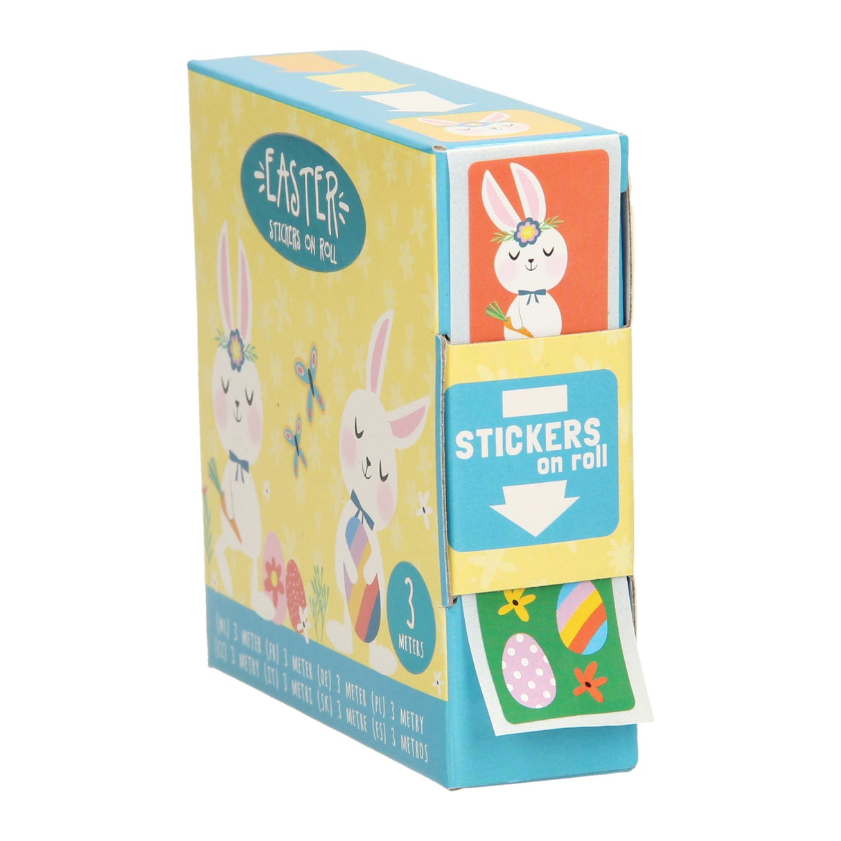 Paasstickers op rol, 3mtr.