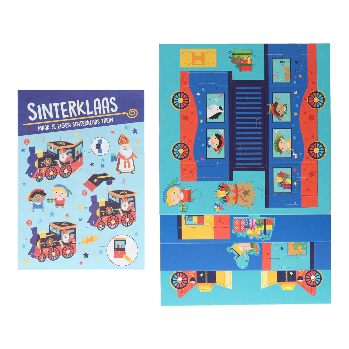 Sinterklaas maak je eigen trein