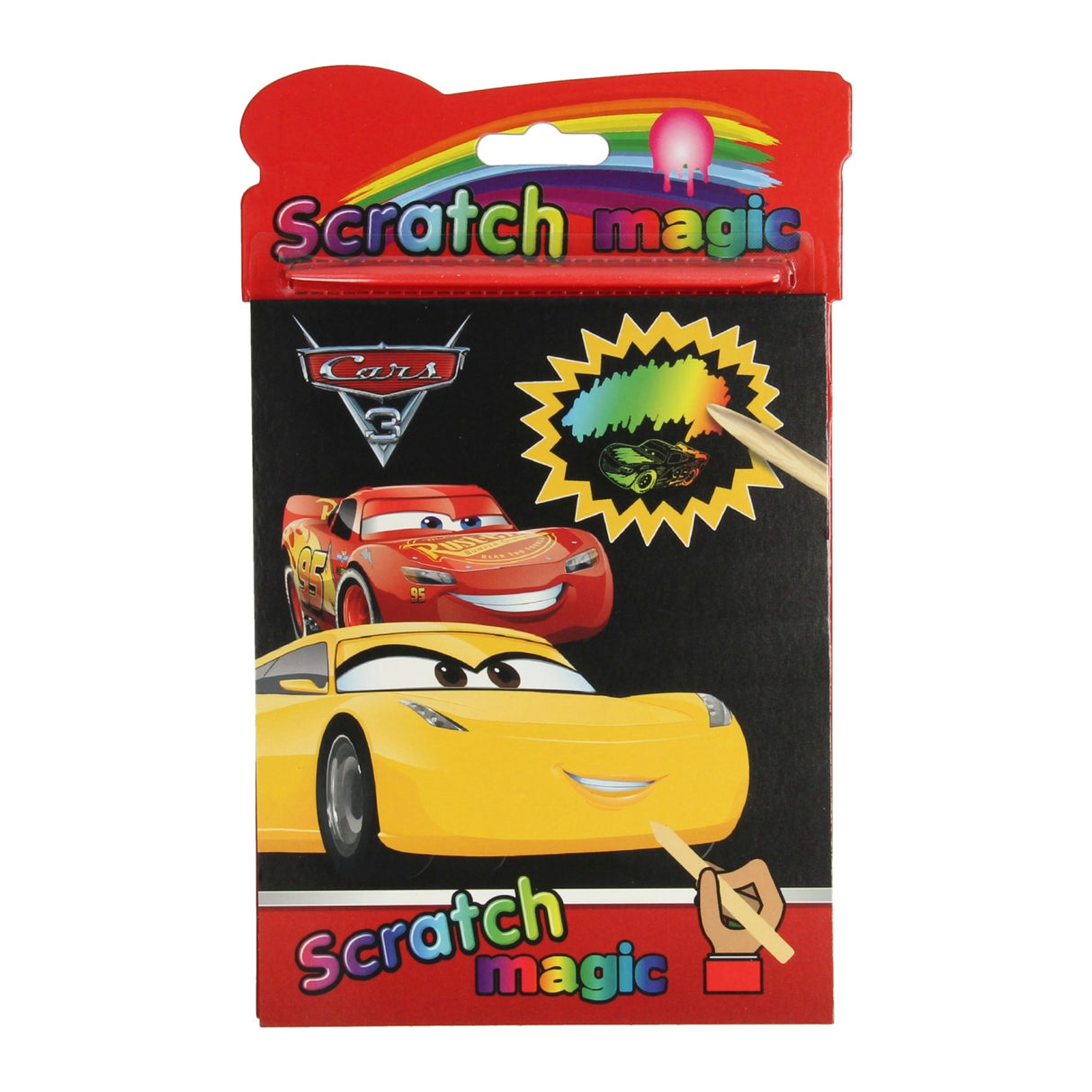 Boek Specials Nederland BV Walt Magic Scratch Blok Cars