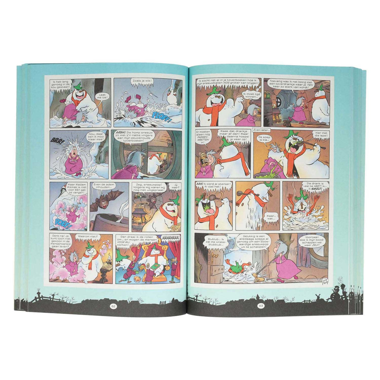 Donald Duck Winterboek (Donald en Sneeuwpop)