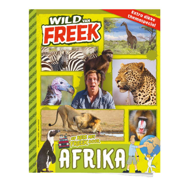 Boek specials nederland bv wild van freek op reis door afrika boek