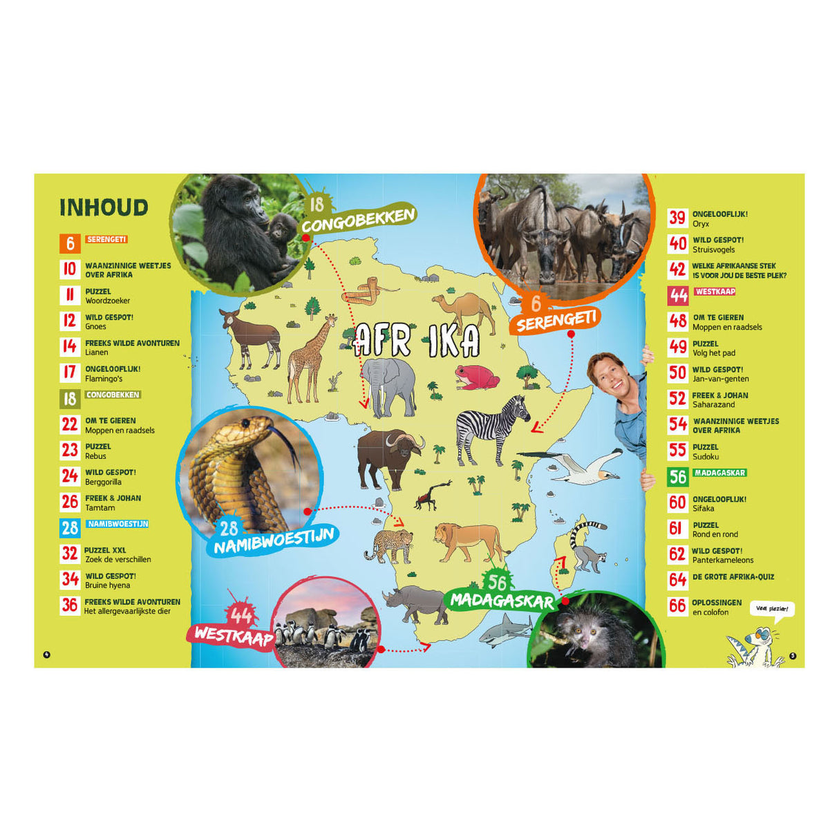 Boek specials nederland bv wild van freek op reis door afrika boek