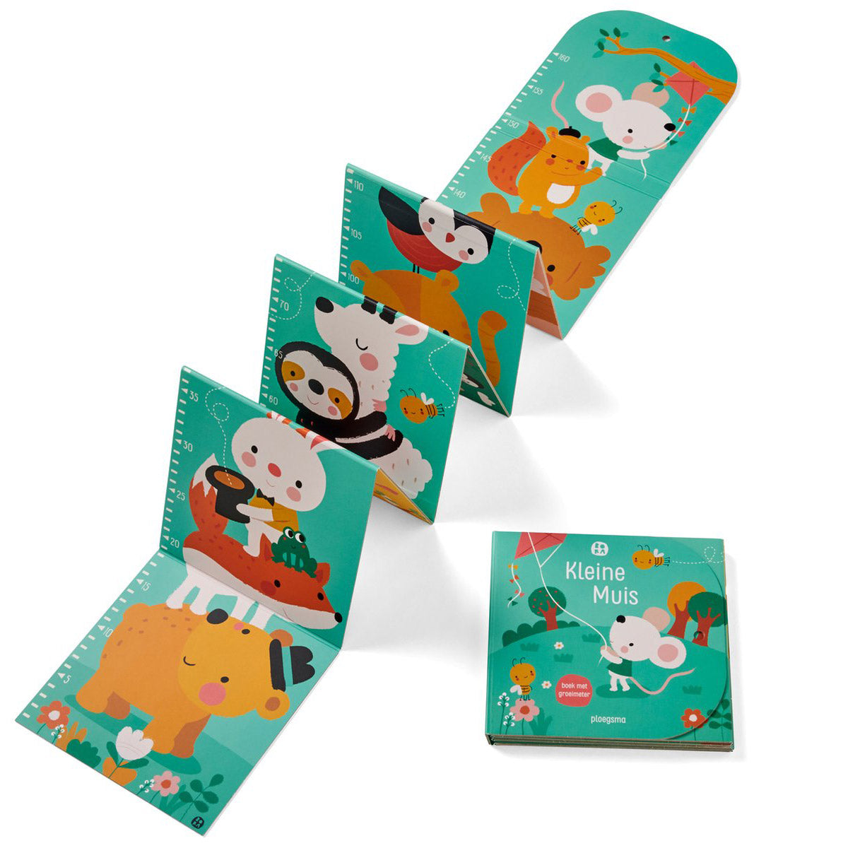 Boek specials nederland bv kleine muis kartonboek met groeimeter