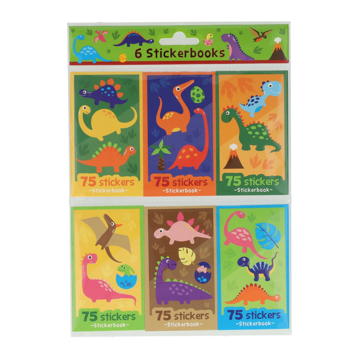 Wins holland sticker uitdeelboekjes dinosaurus, 6st.