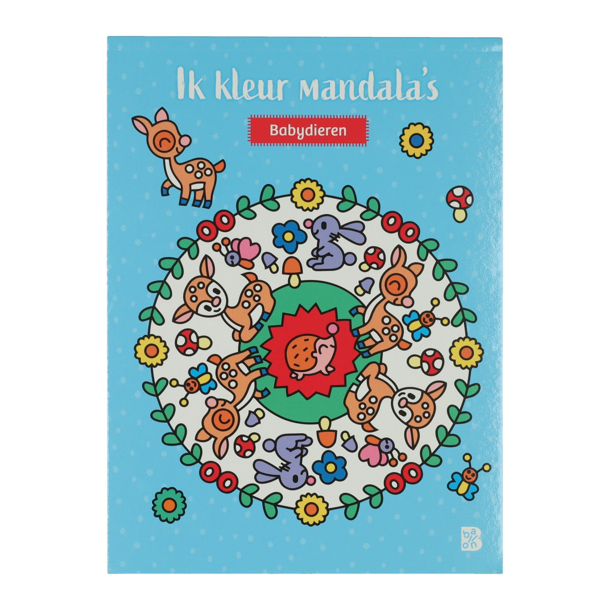 Wins holland mandala's kleuren babydieren kleurboek