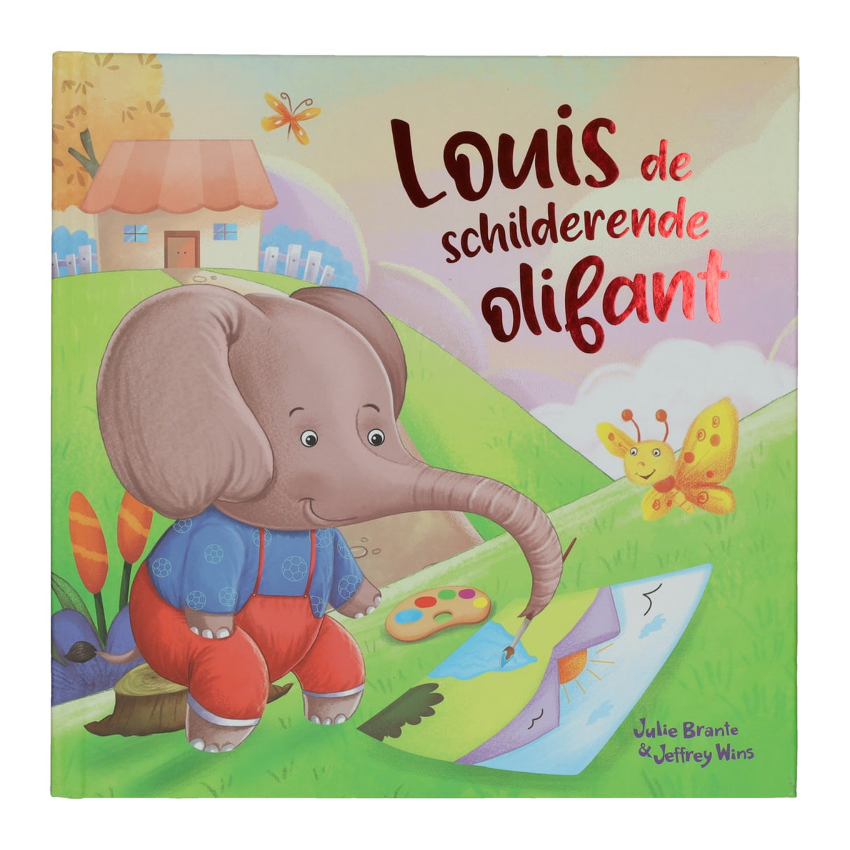 Wins holland prentenboek groot - louis de schilderende olifant