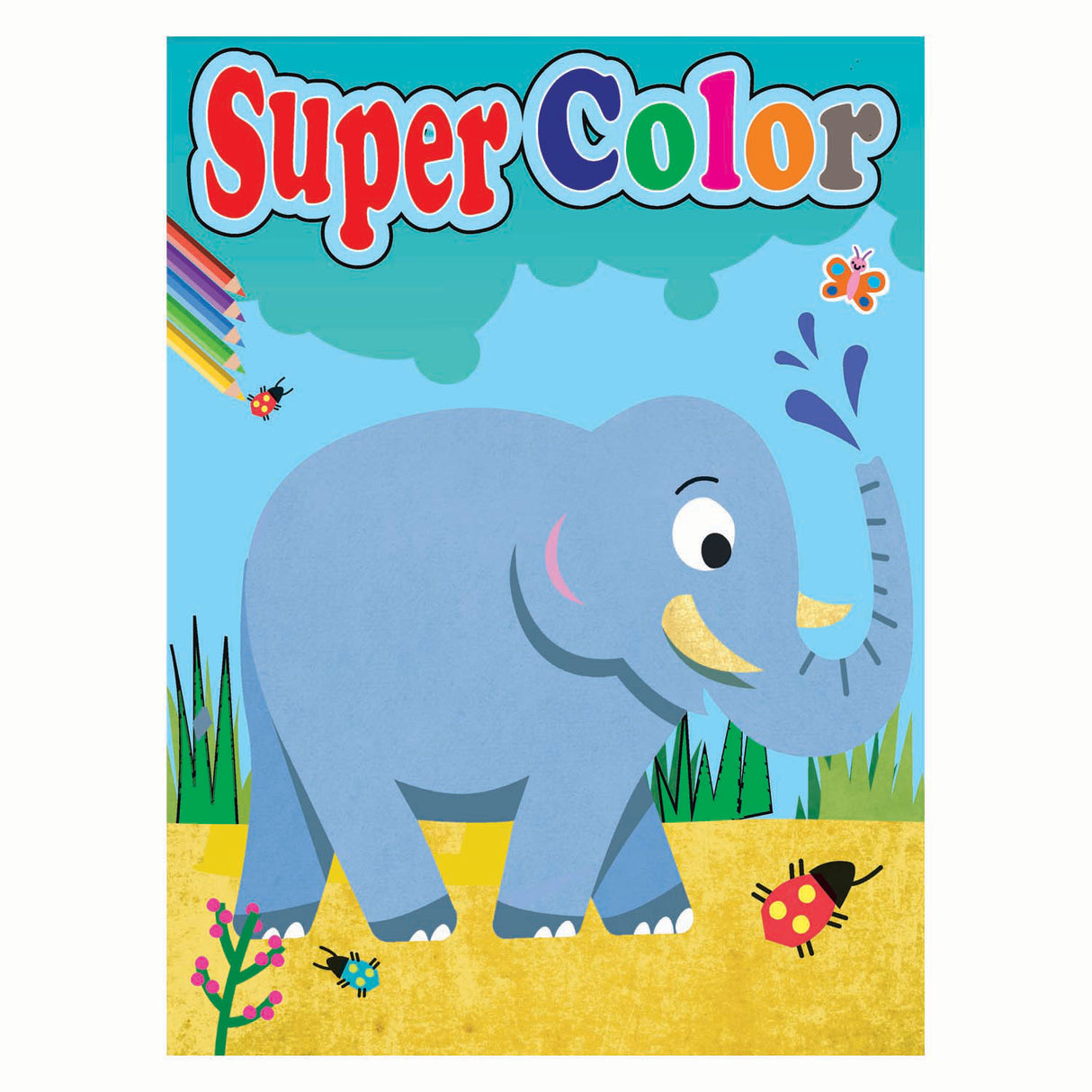Boek specials nederland bv super kleur kleurboek, 192 pagina's
