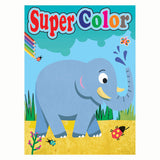 Boek specials nederland bv super kleur kleurboek, 192 pagina's