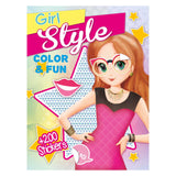 Boek specials nederland bv kleurplezier meisjes kleurboek met 200 stickers