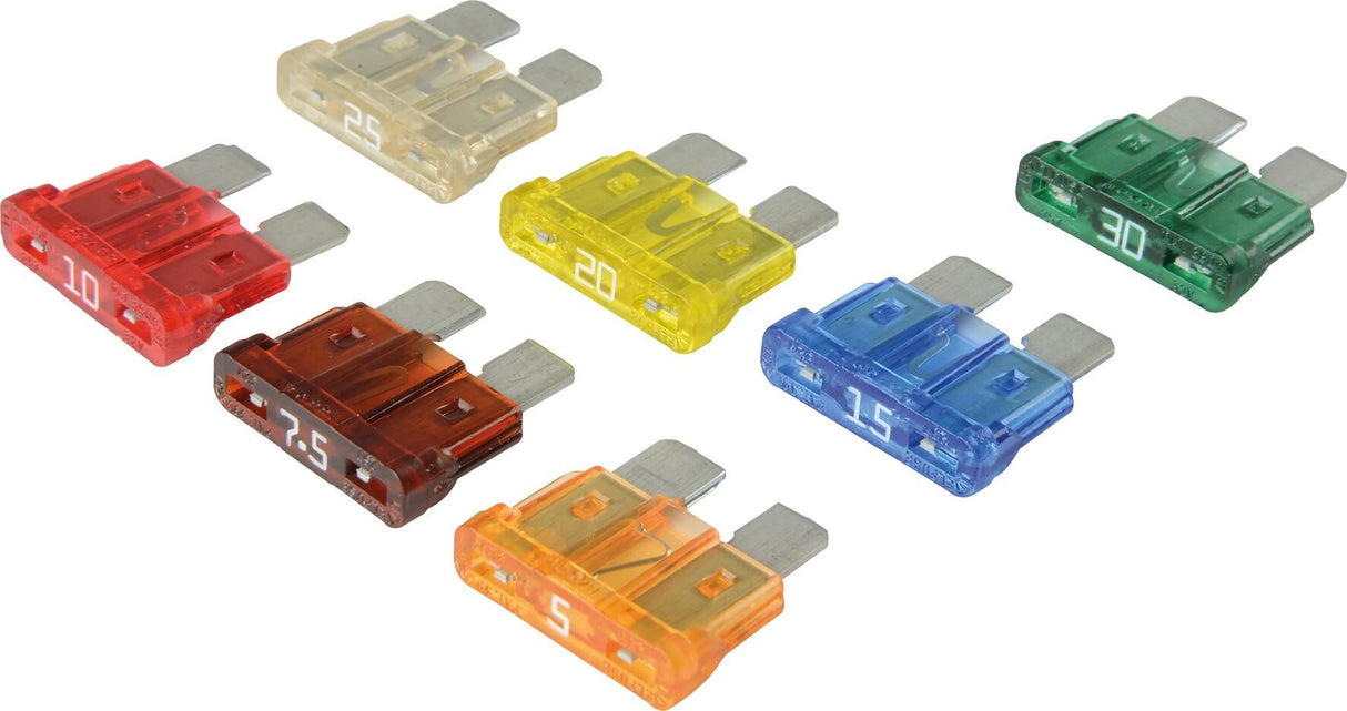 Herth+buss assortiment zekeringen bananenstekker ato fuse set ato 7 pcs. 5-30 a