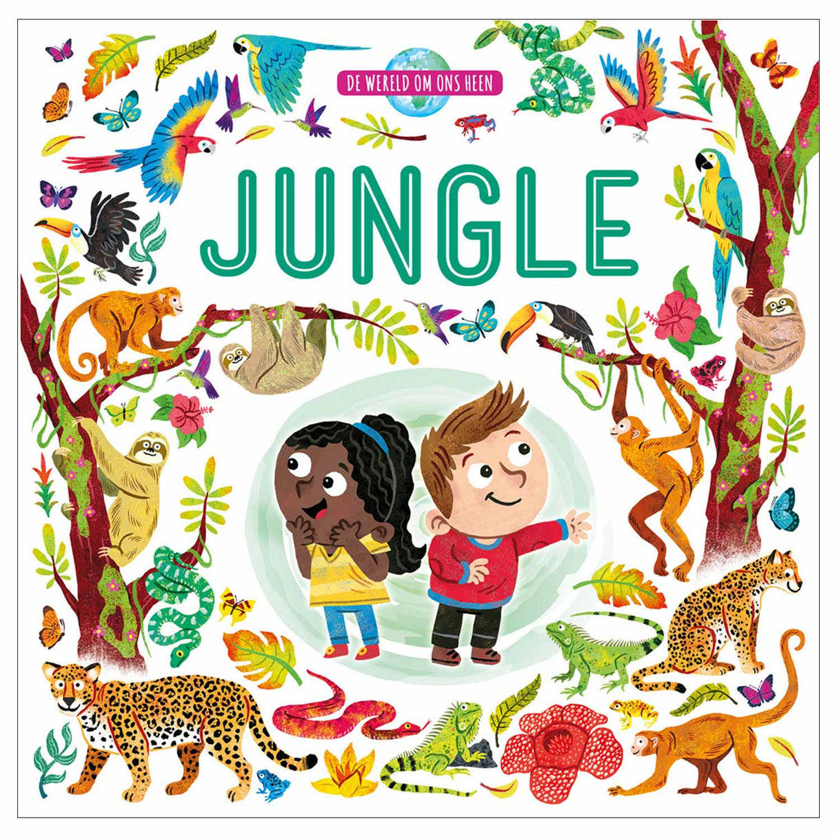Rebo publishers kartonboek de wereld om ons heen - jungle