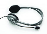 Logitech 981-000271 h110 stereo headset [3.5mm,. microphone, binaural, black]