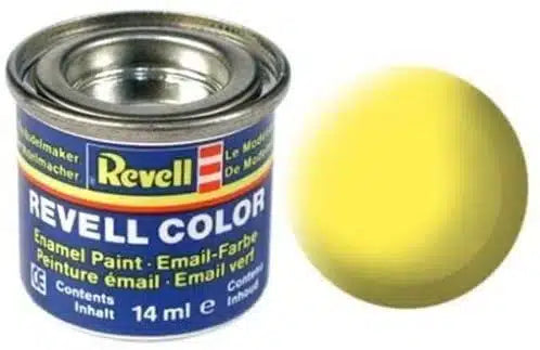 Revell verf voor modelbouw nummer 15 geel mat