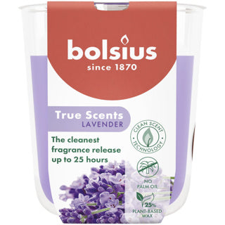 Bolsius geurglas true scents lavender 80 73