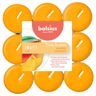 Bolsius true scents mango geurtheelichten 4u