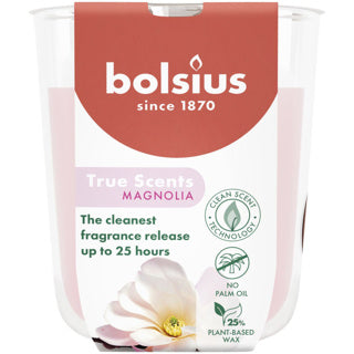 Bolsius geurglas true scents magnolia 80 73