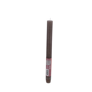 Rustiek tafelkaars rustic taupe