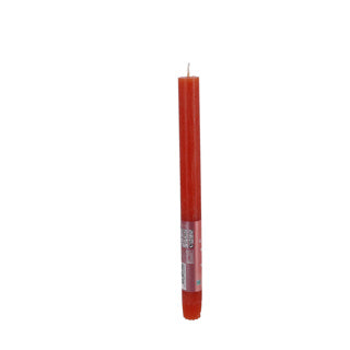 Rustiek tafelkaars earthy orange