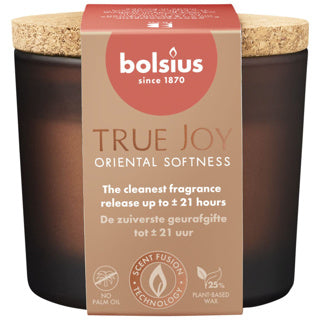 Geurglas met kurk 66 83 true joy oriental softness