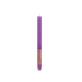 Bolsius dinerkaars helder violet rustiek