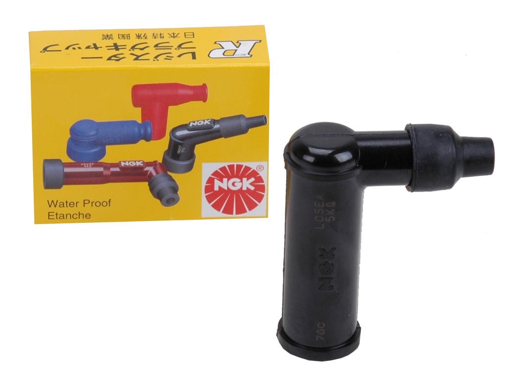 Bougiedop ngk lo5ea gebogen (o.a. piaggio 4t scooter)