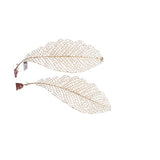 No brand kunstblad leaf spray goud 113cm